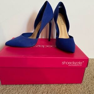 Shoe Dazzle Women's Blue Stiletto Heels